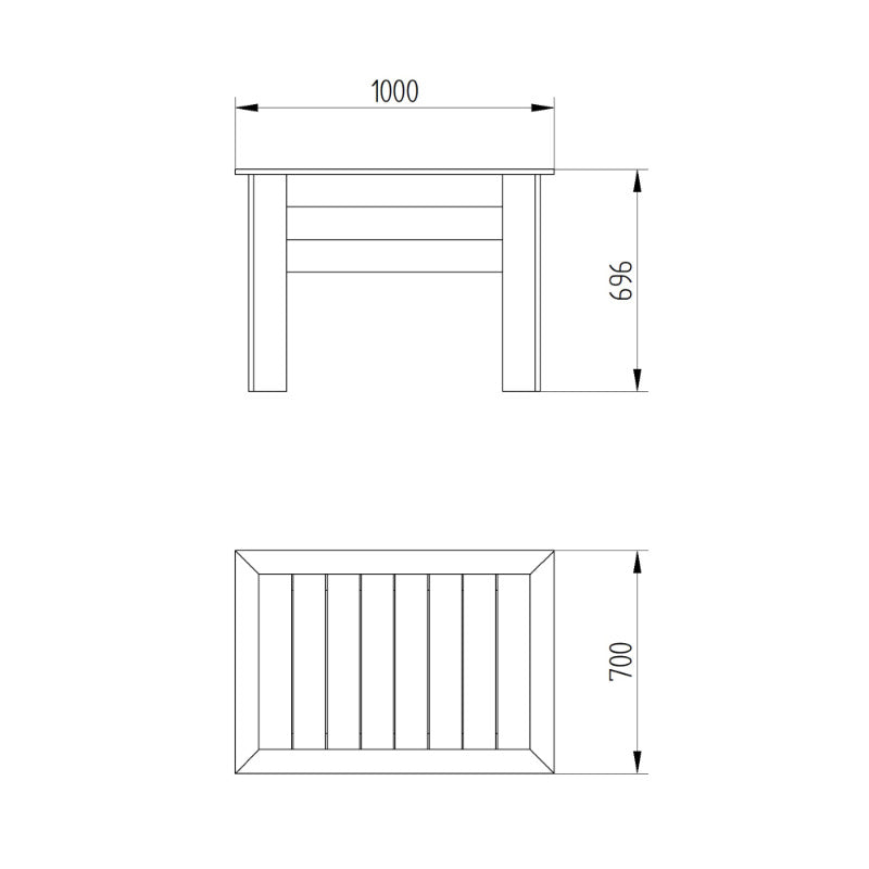 Hartwood Kitchen Garden Planter | Sheds.co.uk
