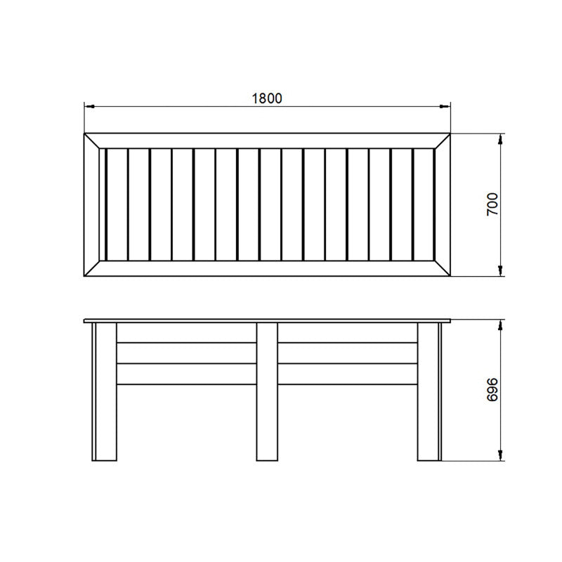 Hartwood Large Kitchen Garden Planter