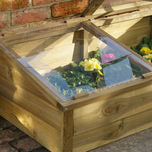 Hartwood Large Overlap Cold Frame | Sheds.co.uk