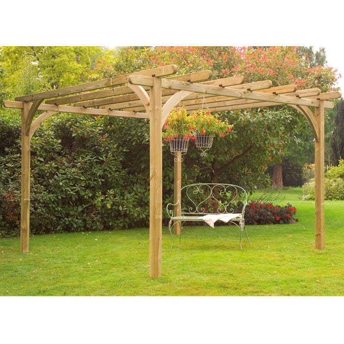 Hartwood Large Supreme Pergola Kit | Sheds.co.uk
