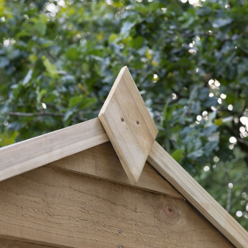 Hartwood Life Time 20' x 10' Double Door Overlap Pressure Treated Reverse Apex Shed | Sheds.co.uk