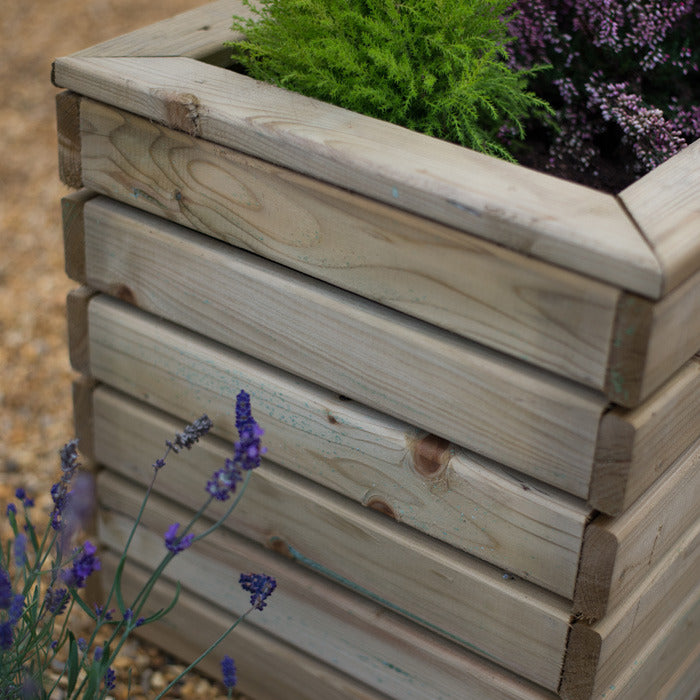 Hartwood Linear Double Planter | Sheds.co.uk