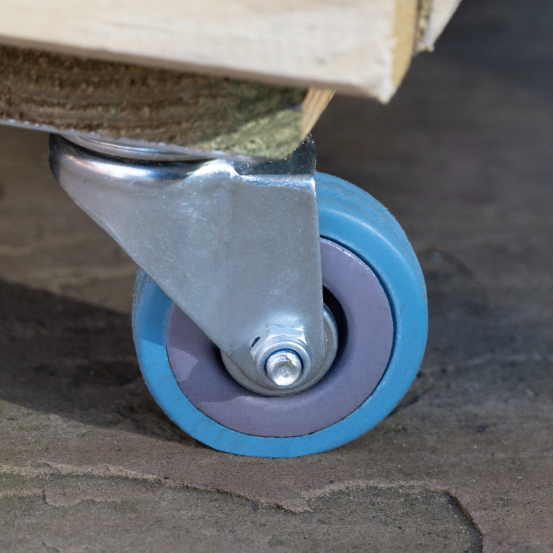 Hartwood Linear Planter With Wheels | Sheds.co.uk