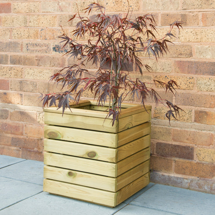 Hartwood Linear Square Planter | Sheds.co.uk