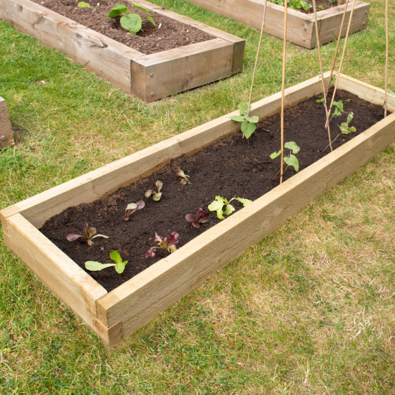 Hartwood Long Raised Bed | Sheds.co.uk