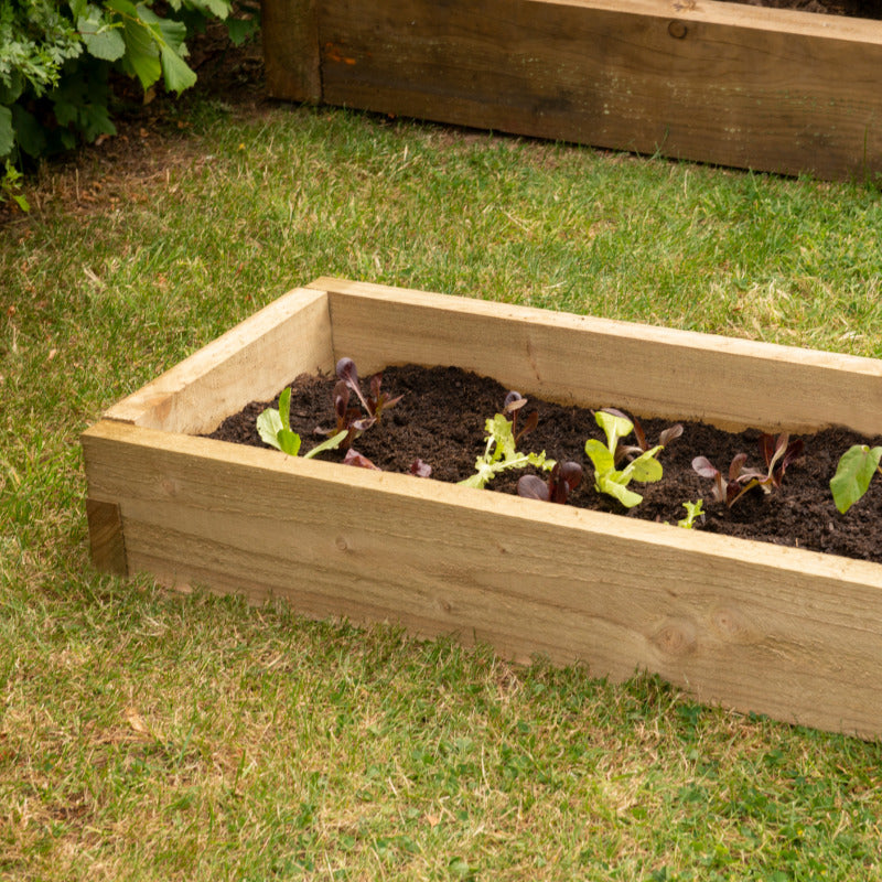Hartwood Long Raised Bed | Sheds.co.uk