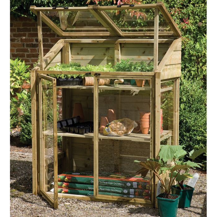 Hartwood Mini Greenhouse | Sheds.co.uk