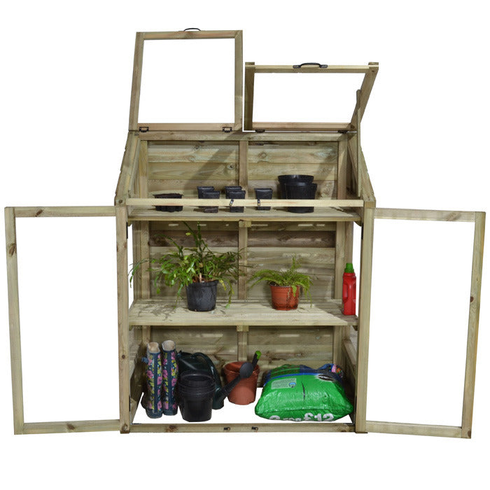 Hartwood Mini Greenhouse | Sheds.co.uk