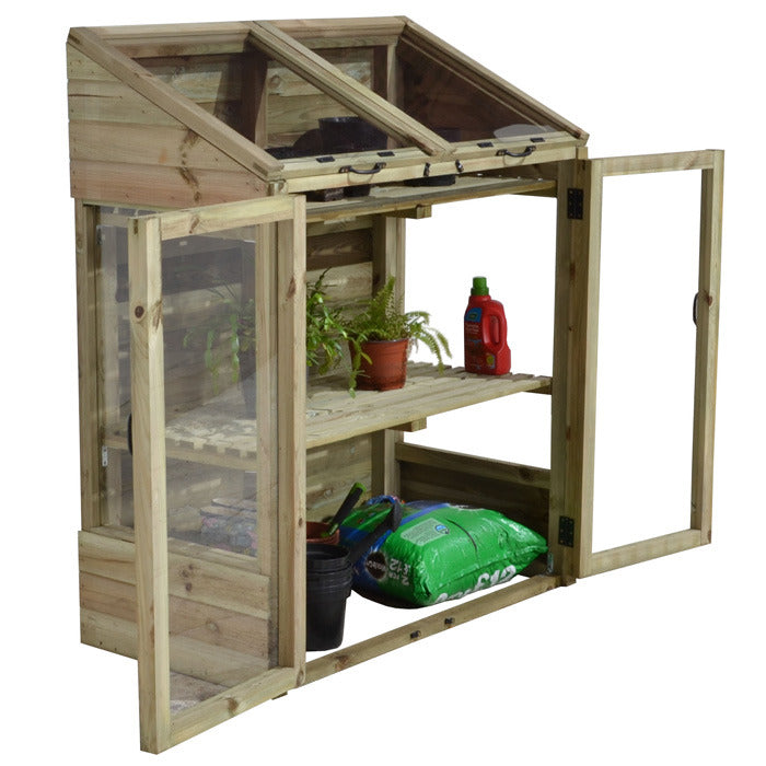 Hartwood Mini Greenhouse | Sheds.co.uk