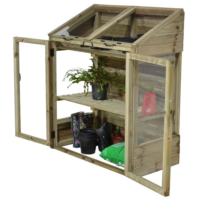 Hartwood Mini Greenhouse | Sheds.co.uk