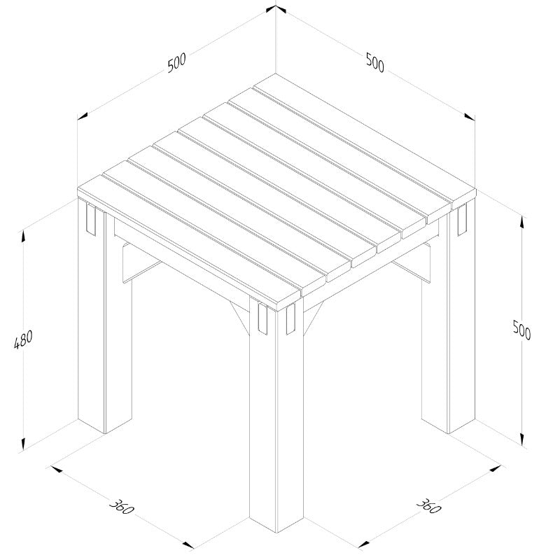 Hartwood Modular Garden Seating With Trellis - Option 4 | Sheds.co.uk