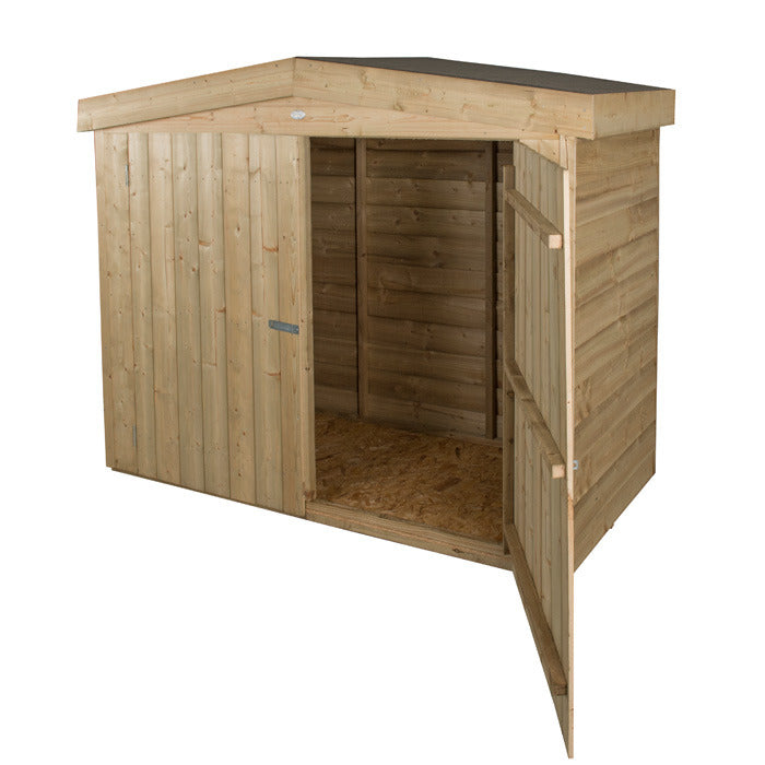 Hartwood Pressure Treated Overlap Apex Large Outdoor Store | Sheds.co.uk