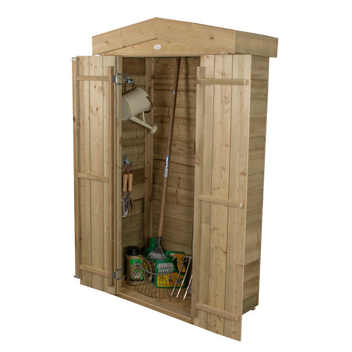 Hartwood Pressure Treated Overlap Apex Tall Garden Store | Sheds.co.uk