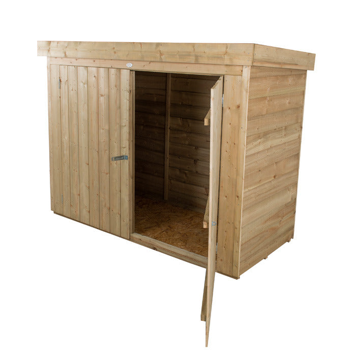 Hartwood Pressure Treated Overlap Pent Large Outdoor Store | Sheds.co.uk