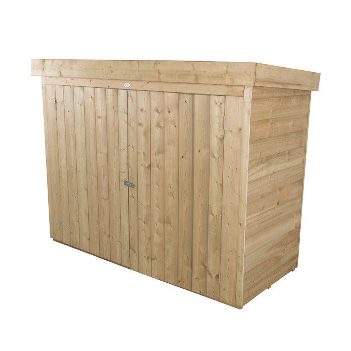 Hartwood Pressure Treated Overlap Pent Large Outdoor Store | Sheds.co.uk