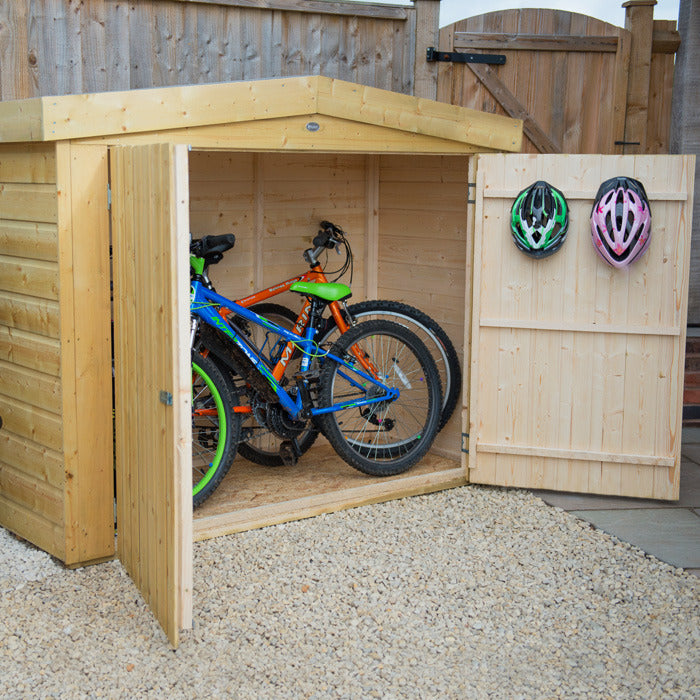 Hartwood Pressure Treated Shiplap Apex Large Outdoor Store | Sheds.co.uk