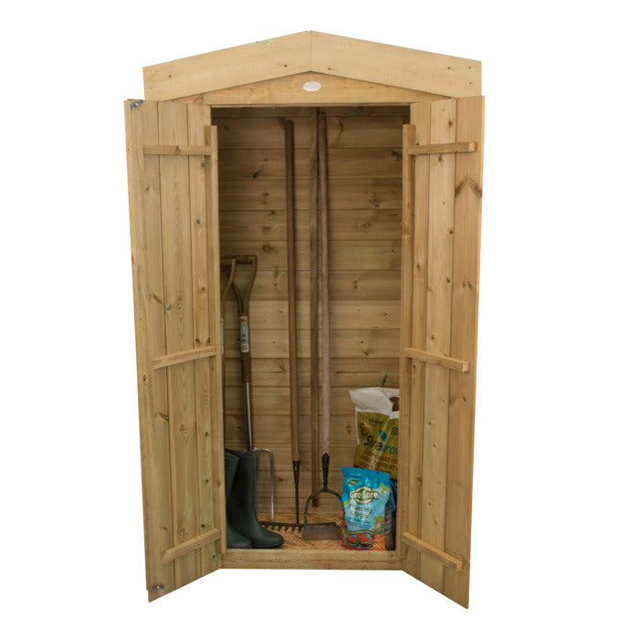 Hartwood Pressure Treated Shiplap Apex Tall Garden Store | Sheds.co.uk