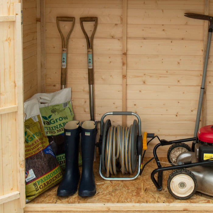 Hartwood Pressure Treated Shiplap Pent Large Outdoor Store | Sheds.co.uk