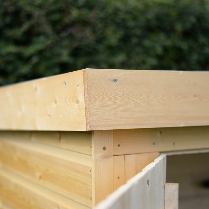 Hartwood Pressure Treated Shiplap Pent Large Outdoor Store | Sheds.co.uk