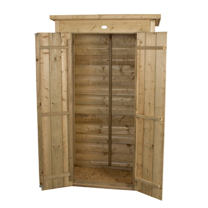 Hartwood Pressure Treated Shiplap Pent Tall Garden Store | Sheds.co.uk