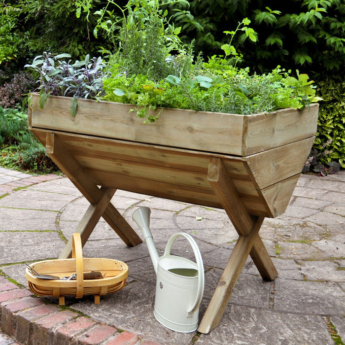 Hartwood Raised Trough Bed | Sheds.co.uk