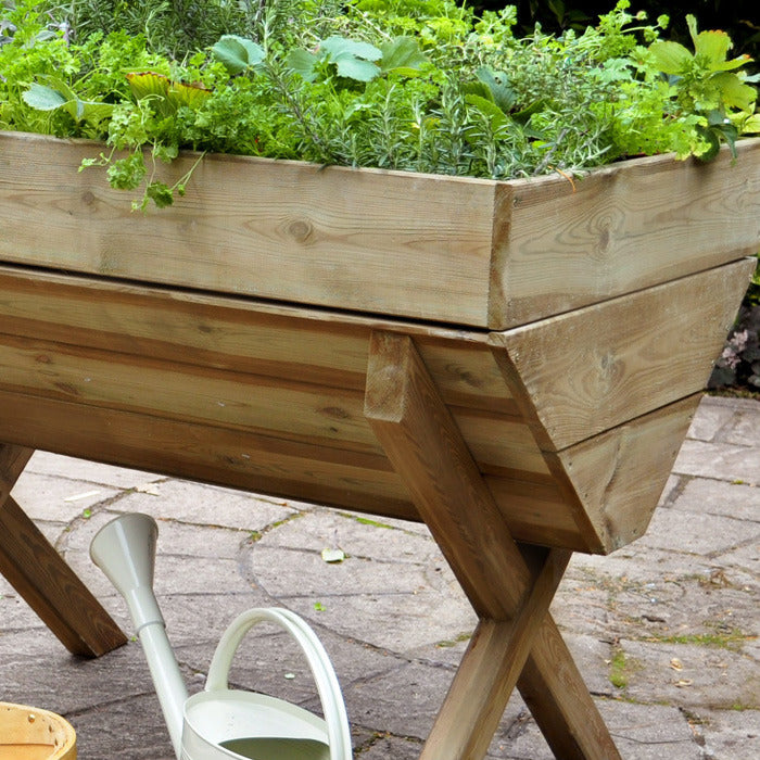 Hartwood Raised Trough Bed | Sheds.co.uk