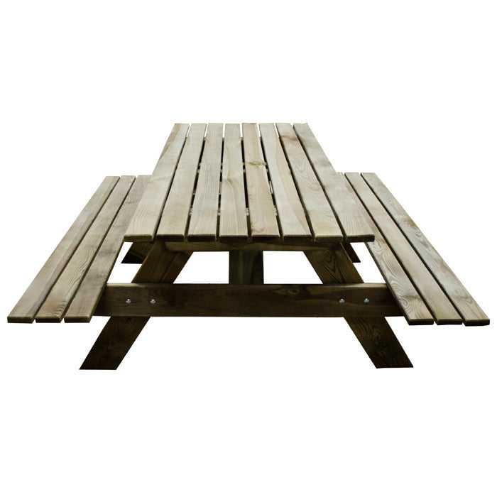 Hartwood Small Rectangular Picnic Table | Sheds.co.uk