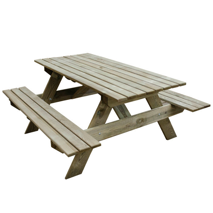 Hartwood Small Rectangular Picnic Table | Sheds.co.uk
