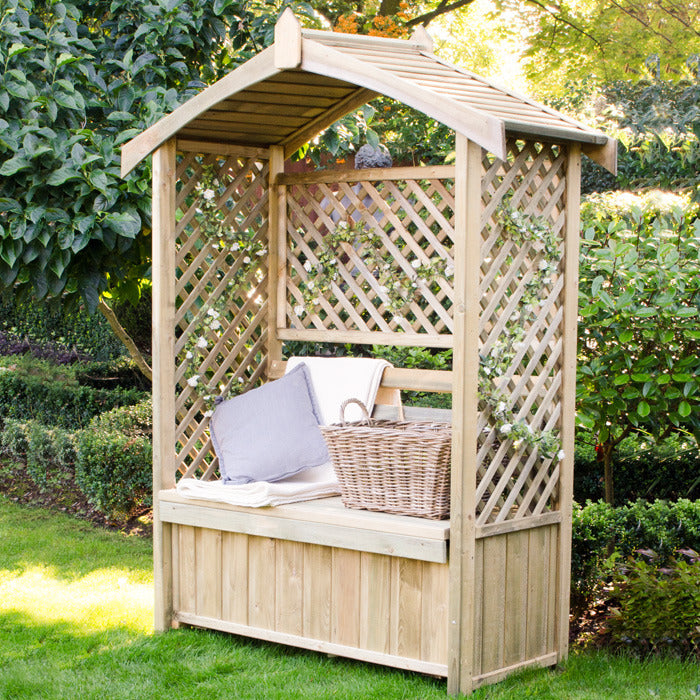 Hartwood Surrey Arbour Seat | Sheds.co.uk