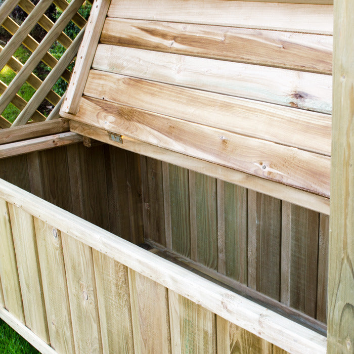 Hartwood Surrey Arbour Seat | Sheds.co.uk