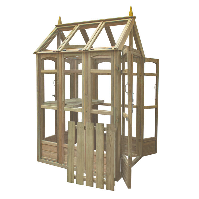 Hartwood Victorian Walk Around Greenhouse | Sheds.co.uk