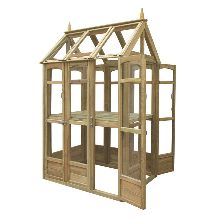 Hartwood Victorian Walk Around Greenhouse | Sheds.co.uk