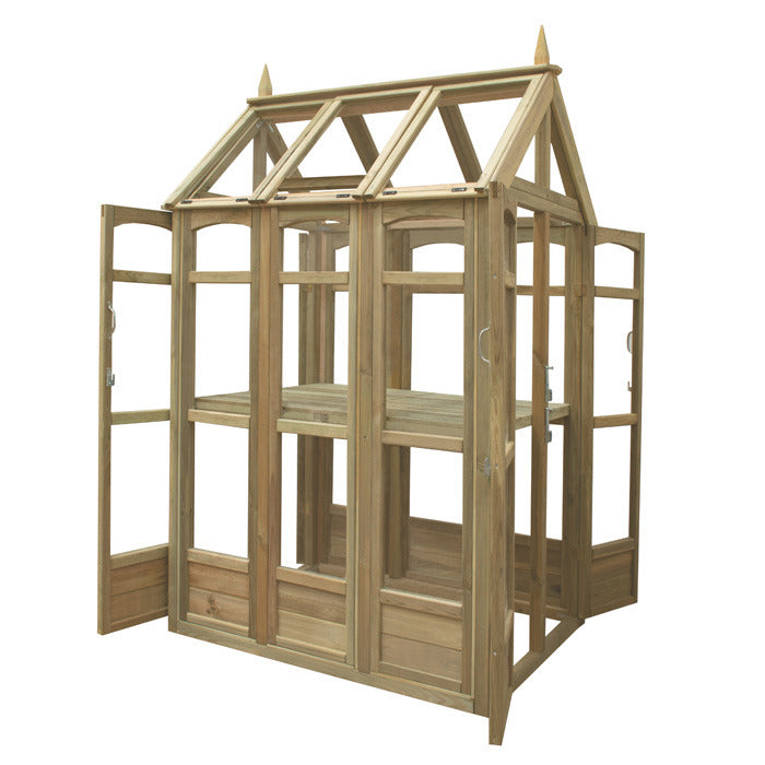 Hartwood Victorian Walk Around Greenhouse | Sheds.co.uk