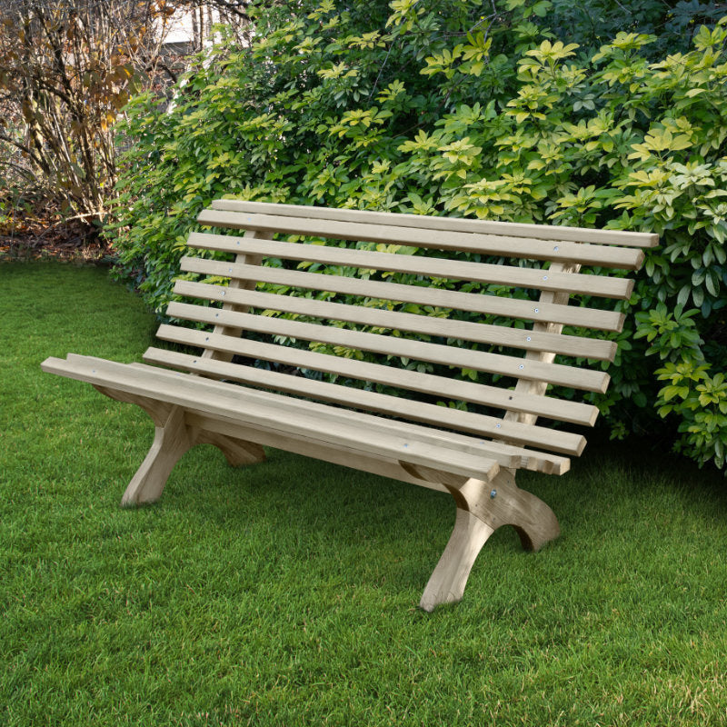 Hartwood Wooden Slatted 5' Garden Bench | Sheds.co.uk