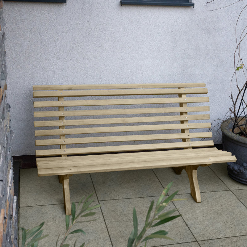 Hartwood Wooden Slatted 5' Garden Bench | Sheds.co.uk