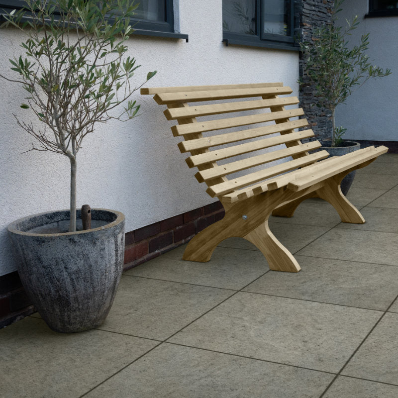 Hartwood Wooden Slatted 5' Garden Bench | Sheds.co.uk