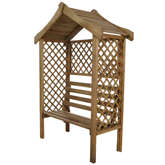 Hartwood Yorkshire Arbour Seat | Sheds.co.uk