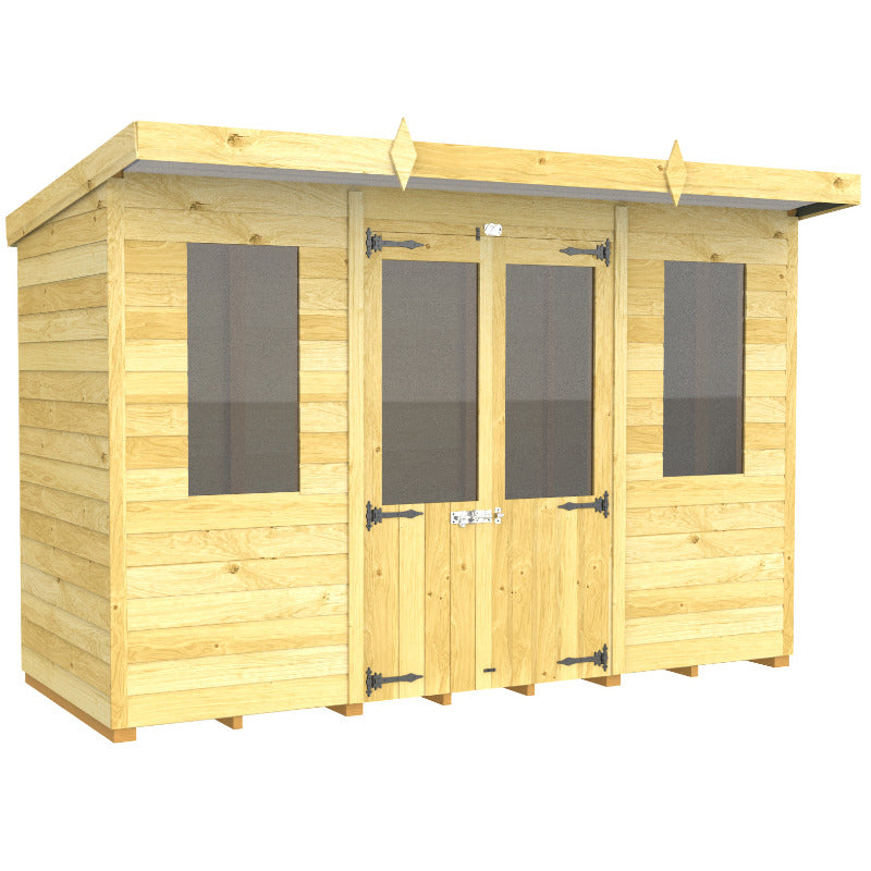 Holt 10' x 4' Alexander Pressure Treated Summer House | Sheds.co.uk
