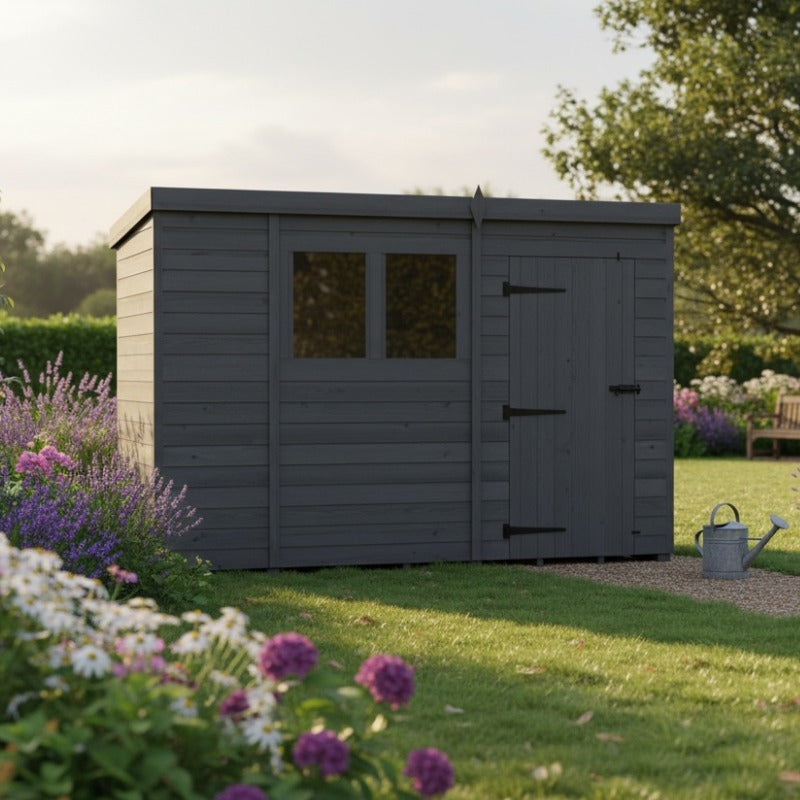 Holt 10' x 4' Modular Composite Pent Shed | Sheds.co.uk