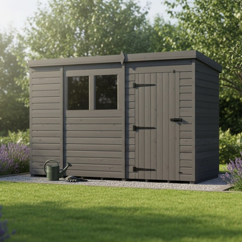 Holt 10' x 4' Modular Composite Pent Shed | Sheds.co.uk