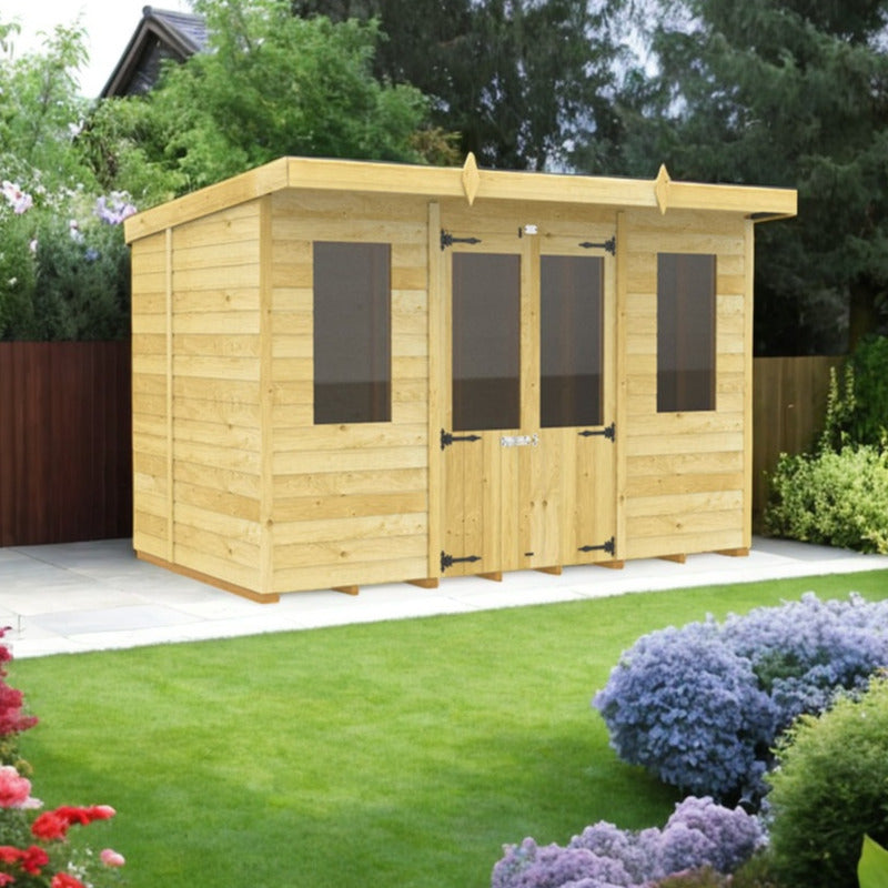 Holt 10' x 6' Alexander Pressure Treated Summer House | Sheds.co.uk