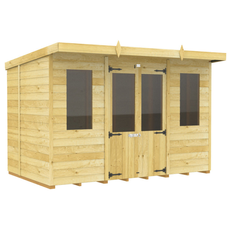Holt 10' x 6' Alexander Pressure Treated Summer House | Sheds.co.uk