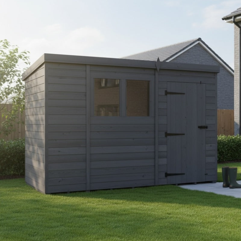 Holt 10' x 6' Modular Composite Pent Shed | Sheds.co.uk