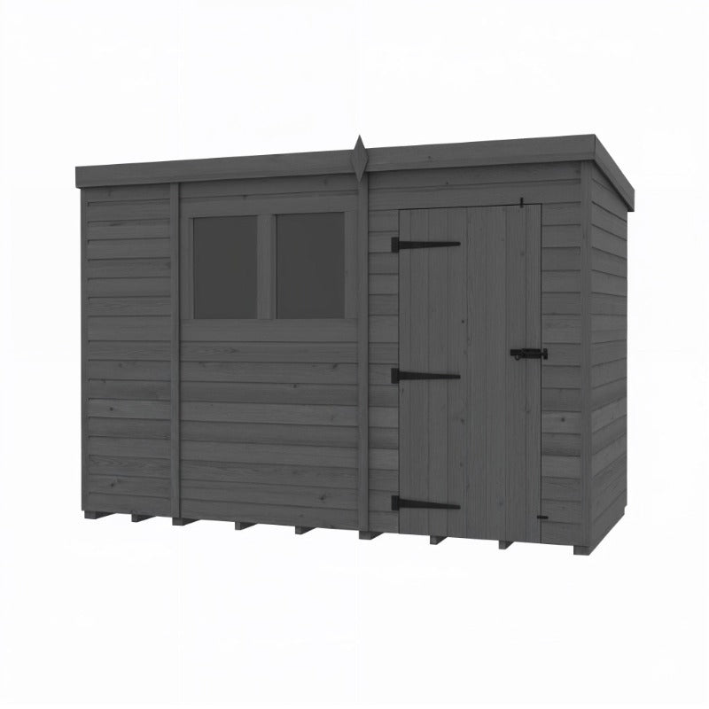 Holt 10' x 6' Modular Composite Pent Shed | Sheds.co.uk