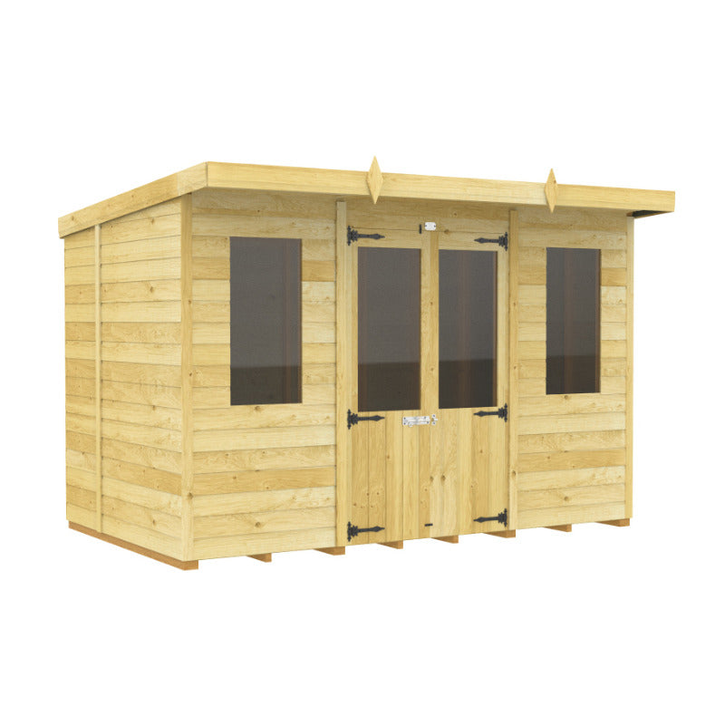 Holt 10' x 7' Alexander Pressure Treated Summer House | Sheds.co.uk