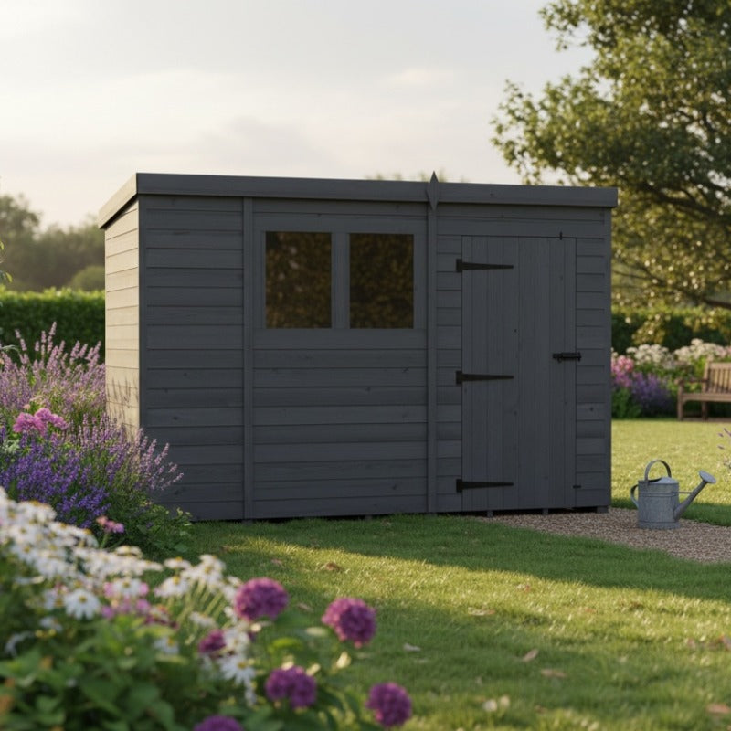 Holt 10' x 7' Modular Composite Pent Shed | Sheds.co.uk