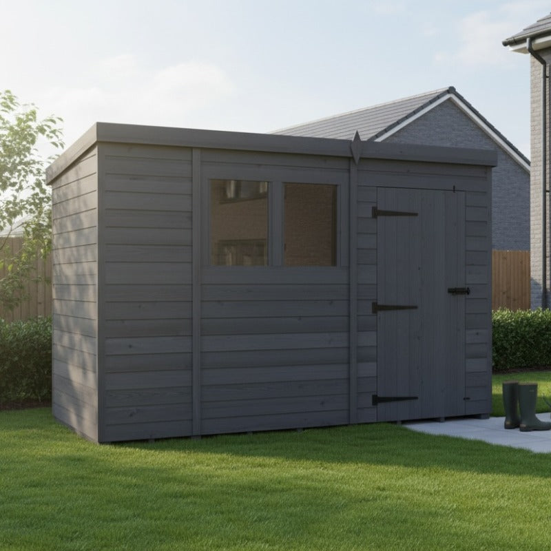 Holt 10' x 7' Modular Composite Pent Shed | Sheds.co.uk