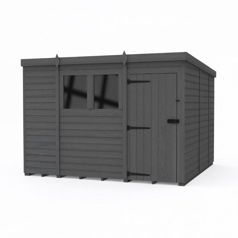 Holt 10' x 8' Modular Composite Pent Shed | Sheds.co.uk