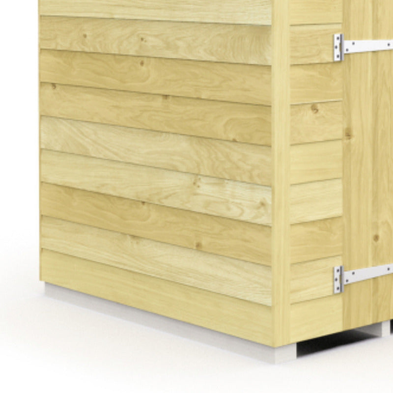 Holt 11' x 4' Pressure Treated Shiplap Modular Pent Shed | Sheds.co.uk