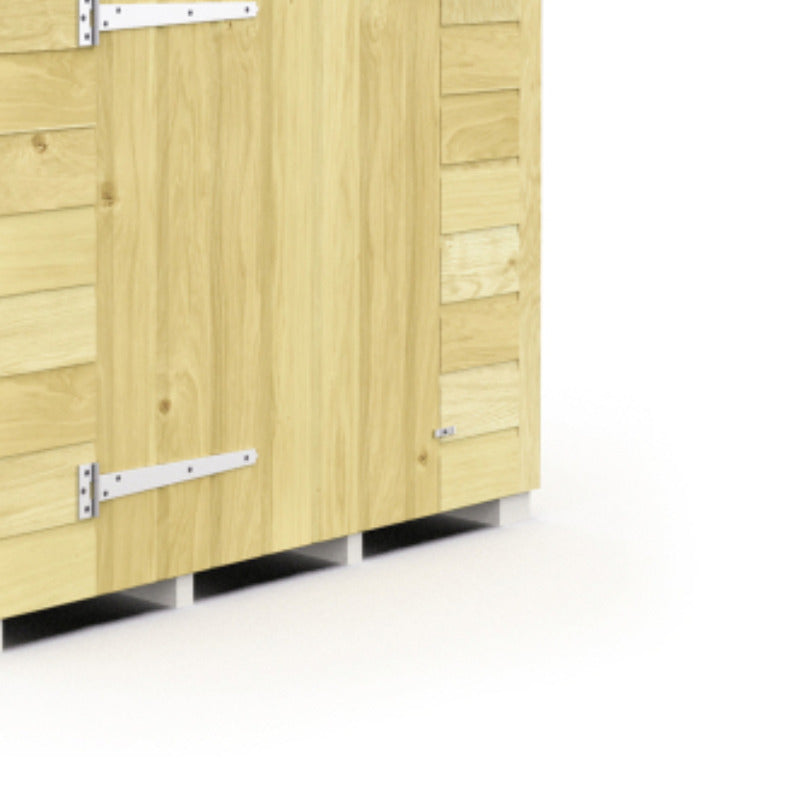Holt 12' x 4' Pressure Treated Shiplap Modular Pent Shed | Sheds.co.uk